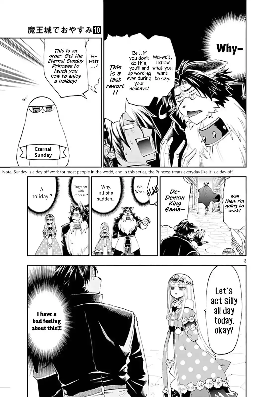 Maou-jou de Oyasumi Chapter 121 3